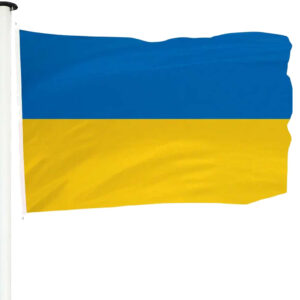PAVILLON UKRAINE | AVEC 2 ANNEAUX 100x150 | SANS ANNEAUX 30X45